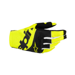 Alpinestars Techstar Gloves - Black Yellow Fluo - M