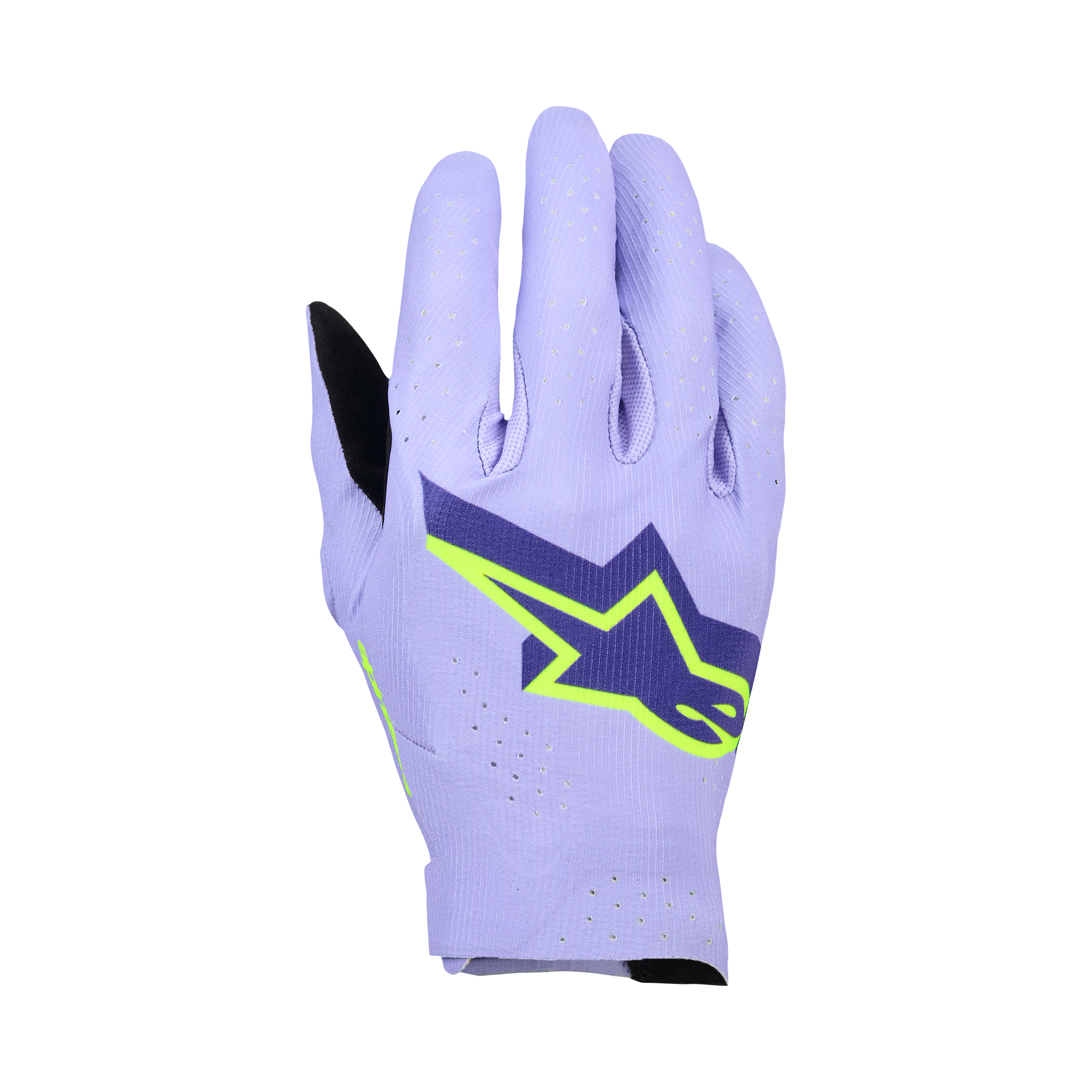 Alpinestars Supertech MX Gloves - Lavender Violet Fluo Yellow - Size 3XL