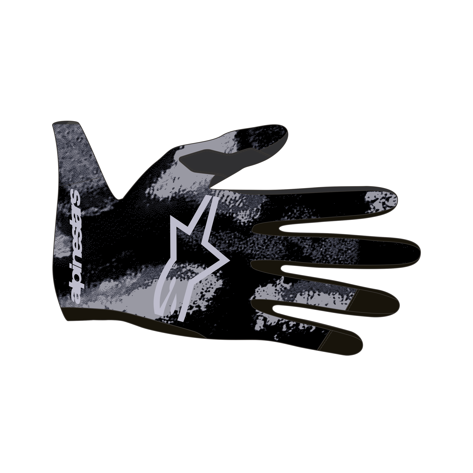 Alpinestars Radar Gloves Iron Camo - L - Image 3