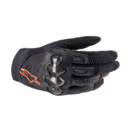 Alpinestars Megawatt Gloves Black Red Fluo - 3XL