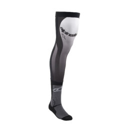 Alpinestars Knee Brace Socks Black White - S-M (US 4.5-8.5 / EU 36-41)