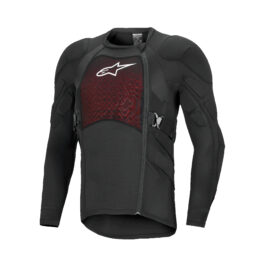 Alpinestars Bionic Plasma LT Protection Jacket Long Sleeve - Black White - Size XXL