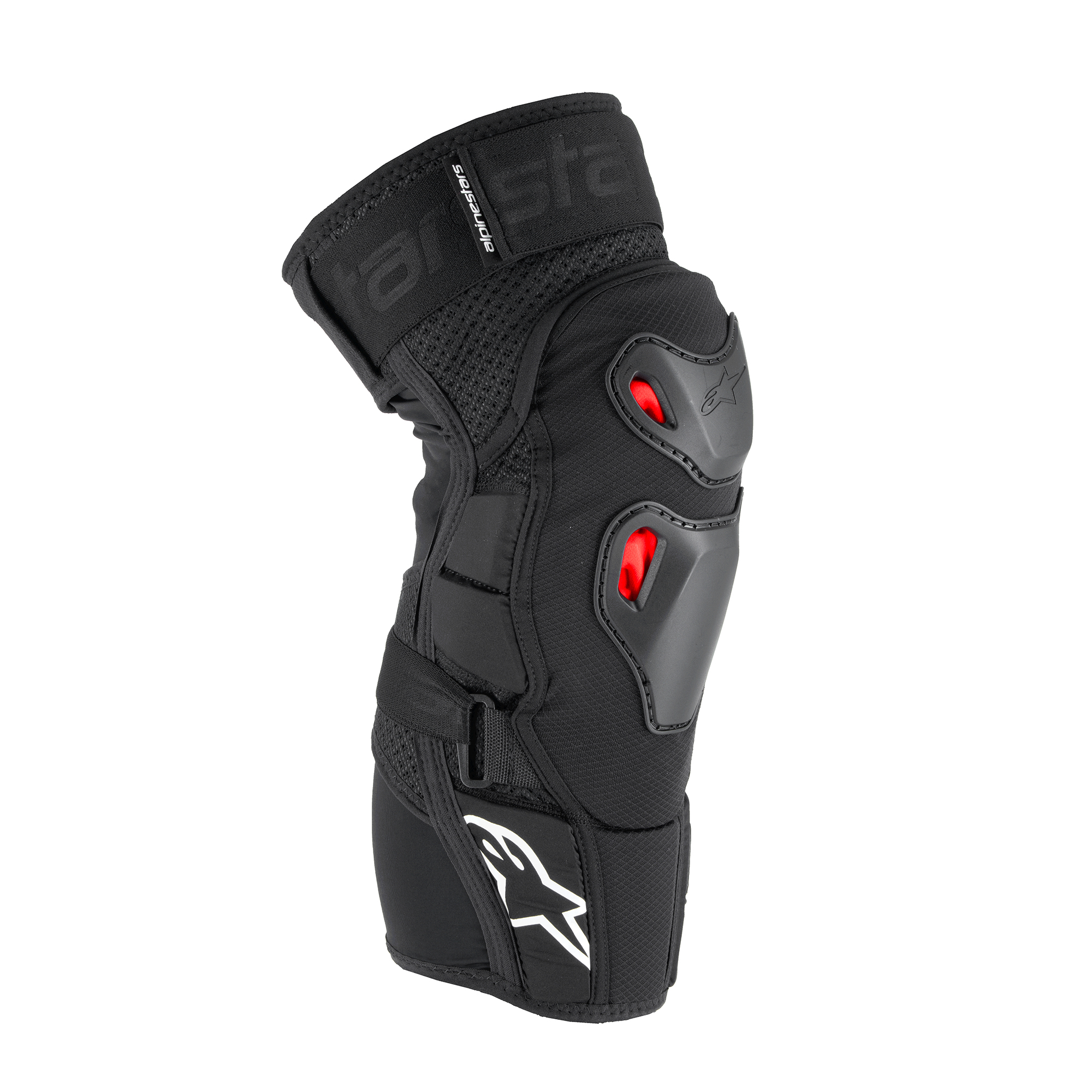 Alpinestars Bionic Pro Plasma Knee Protector - Black Red White - L / XL