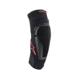Alpinestars Bionic Flex Knee Protector Black Red - Size L/XL
