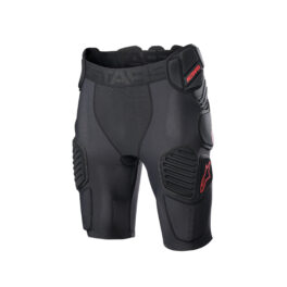 Alpinestars Bionic Pro Protection Short - Black Red - Size S