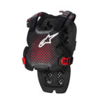 Alpinestars A-1 Pro Chest Protector - Anthracite Black Red - Size XL/2XL