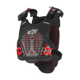 Alpinestars A-5 Plasma Chest Protector - Black Red White - XL / XXL