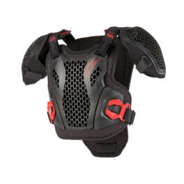 Alpinestars Bionic Action Youth Chest Protector Black Red - Size S/M