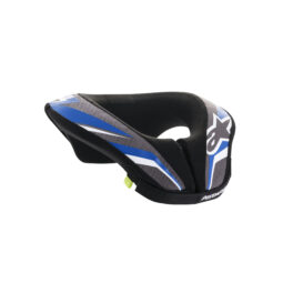 Alpinestars Sequence Youth Neck Roll Black Anthracite Blue - Size L/XL
