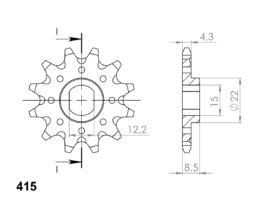 SuperSprox Front MX Grooved CST-1899-11 AP-A58 JTF1899