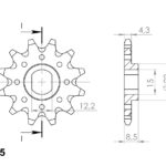 SuperSprox Front MX Grooved CST-1899-10 AP-A58 JTF1899