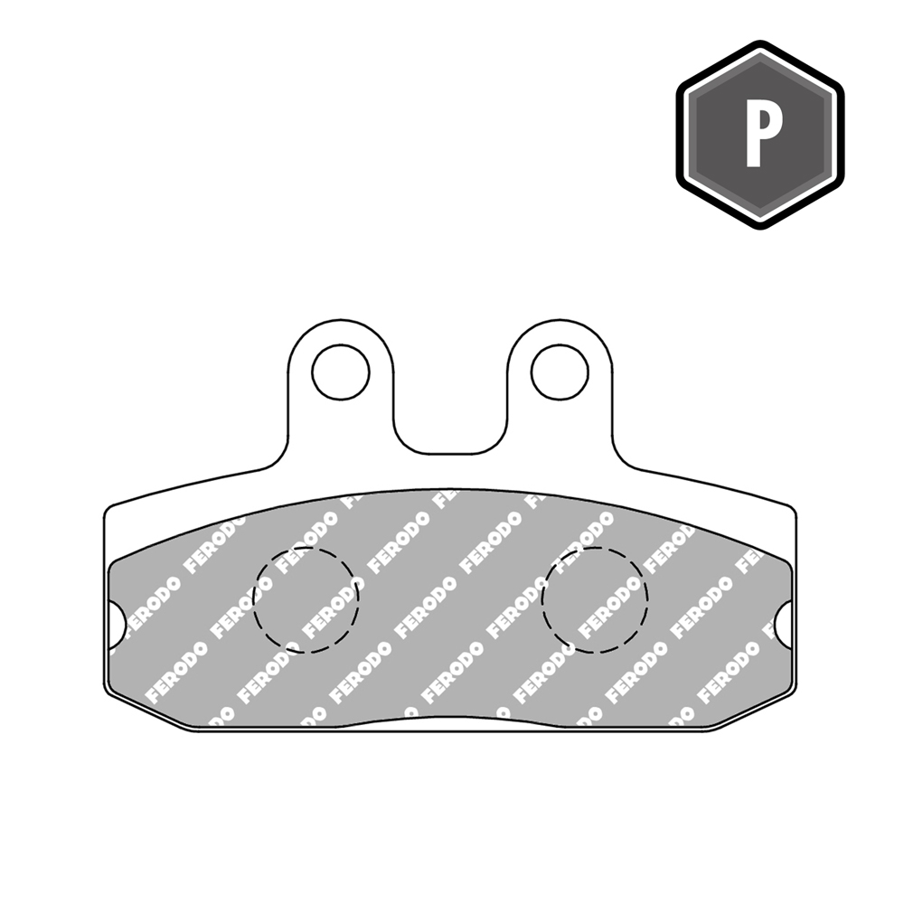 FERODO FDB2060 Platinum Compound Pad / FA256 / VD152 / DB2710