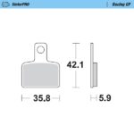 Moto-Master Racing GP SinterPRO Brake Pads - 99412