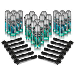 Motorex Road chain clean and lube bundle Chain Clean / White Chain Lube / Harvard cleaning brushes