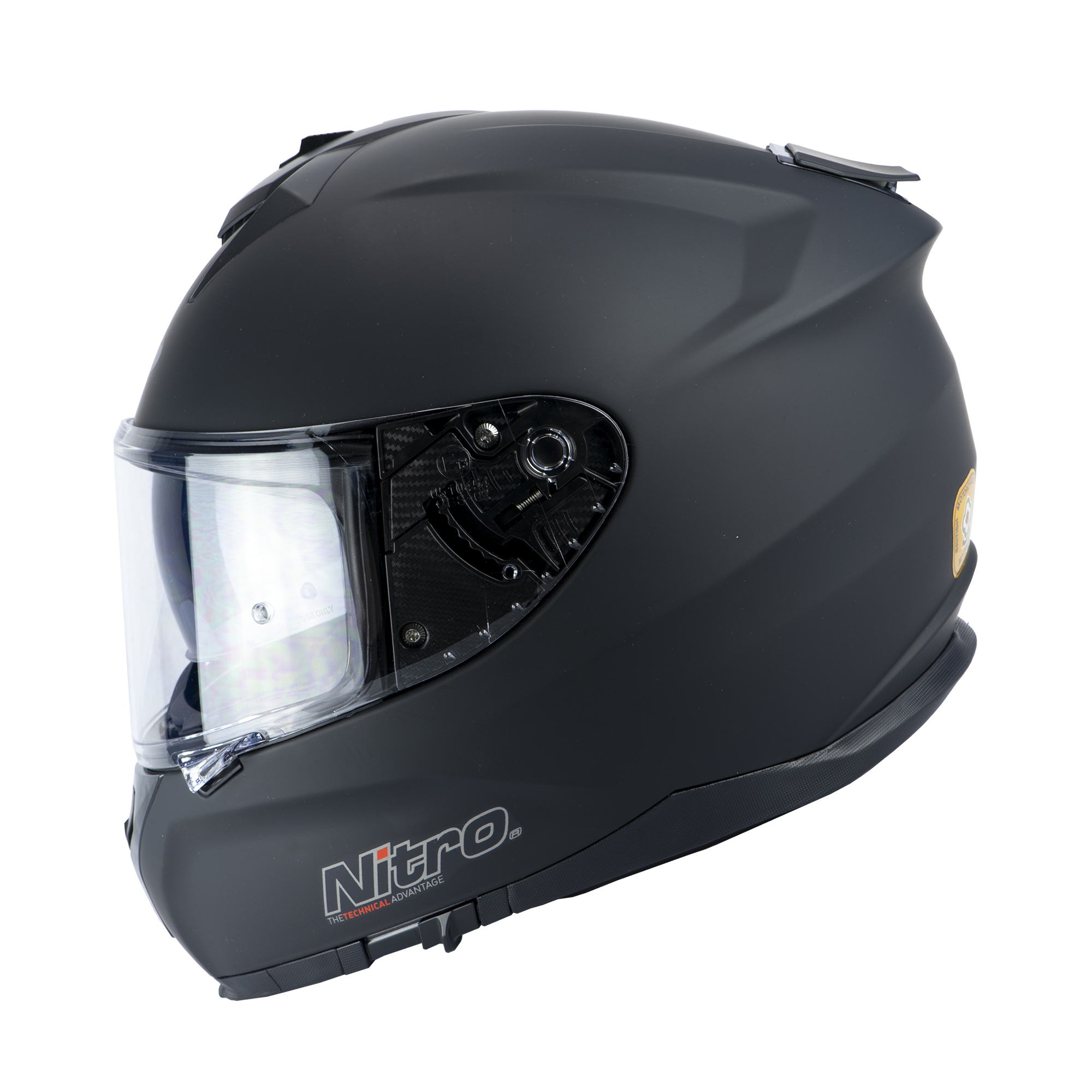 HELMET NITRO N540 DVS SATIN BLACK XS-54