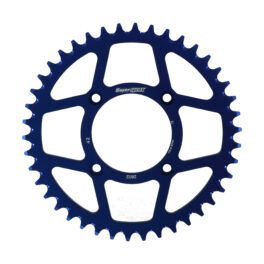 Supersprox Aluminium Rear Trials 2802-38 Blue Open Trial Rear AP-BT2802
