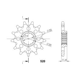 SuperSprox Front MX Grooved CST-1902:15