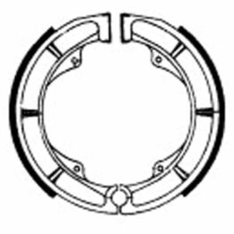 FERODO FSB790 Brake shoe set / 630