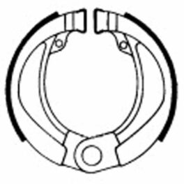 FERODO FSB906 Brake shoe set / 996
