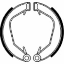 FERODO FSB922 Brake shoe set / 851