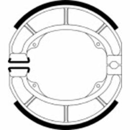 FERODO FSB956 Brake shoe set / 817