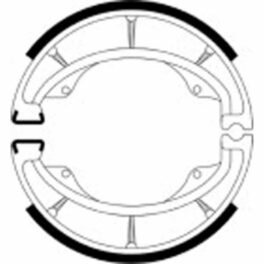 FERODO FSB957 Brake shoe set / 635