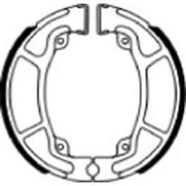 FERODO FSB963 BRAKE SHOE SET - ECO-FRICTION / H352 / DS72