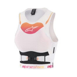 Alpinestars Stella Plasma Chest Protector - Light Lilac Fade White - Size L