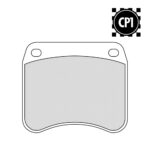 FERODO FDB342 Ceramic CP1 Racing Compound Pad / FA016 / VD906