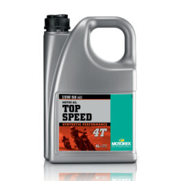 Motorex Top Speed 4T Synthetic High Performance JASO MA2 15w/50 4L