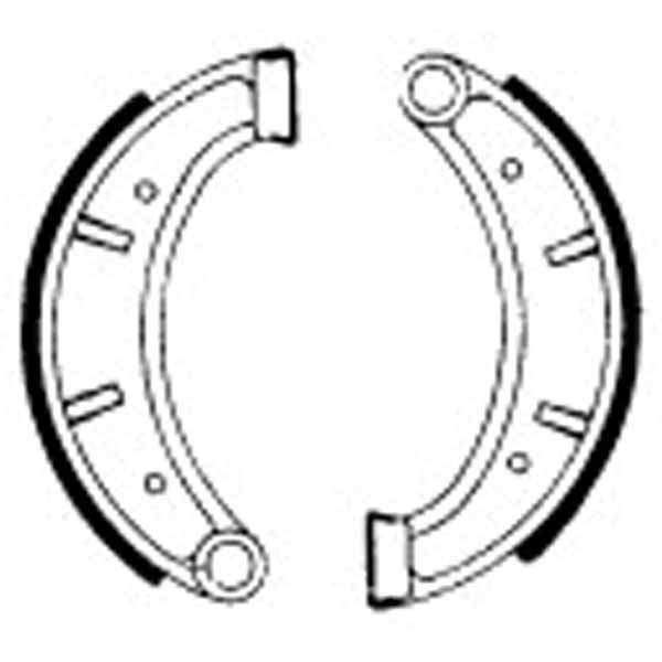 FERODO FSB813 Brake shoe set / 803
