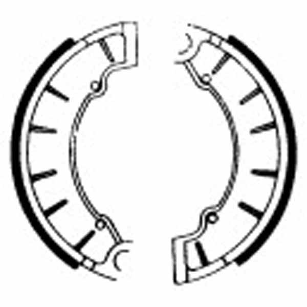 FERODO FSB855 Brake shoe set / 951