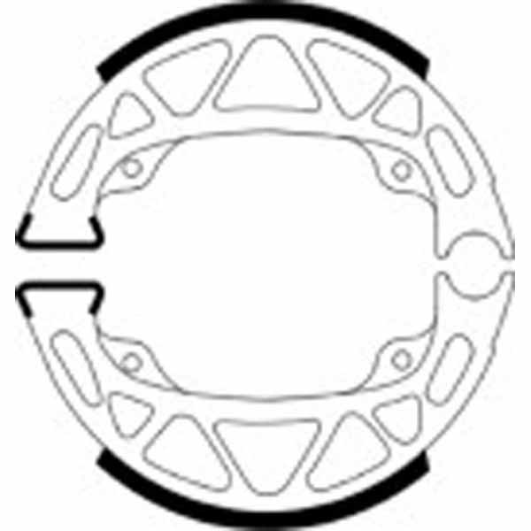 FERODO FSB952 Brake shoe set / 808