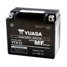 Yuasa YTX12 (WC) 12V Factory Activated MF VRLA Battery
