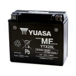 Yuasa YTX20L (WC) 12V Factory Activated MF VRLA Battery